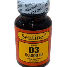 Sentinel Vit D3 50000 30 Tab