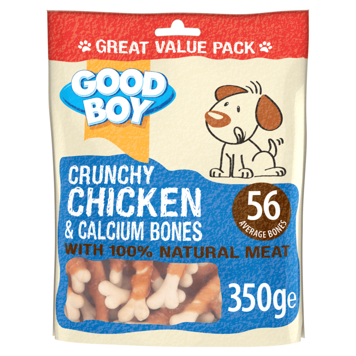 Goodboy Treats For Dogs Rich In Chicken And Calcium - 350G