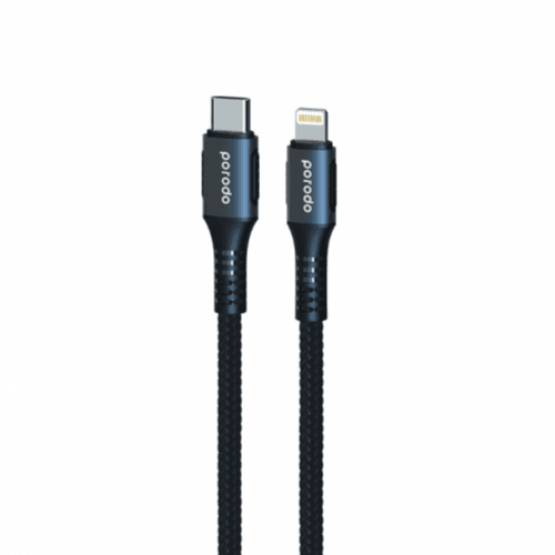 Porodo Braided Aluminum Pd Cable-1.2M