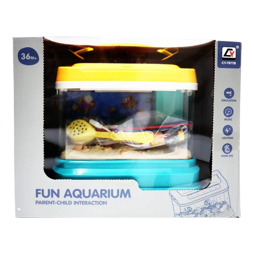 Fun Aquarium Parent-child Interaction