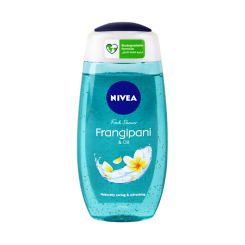 Nivea Fresh Shower Frangipani & Oil Naturally Caring & Refreshing 250Ml