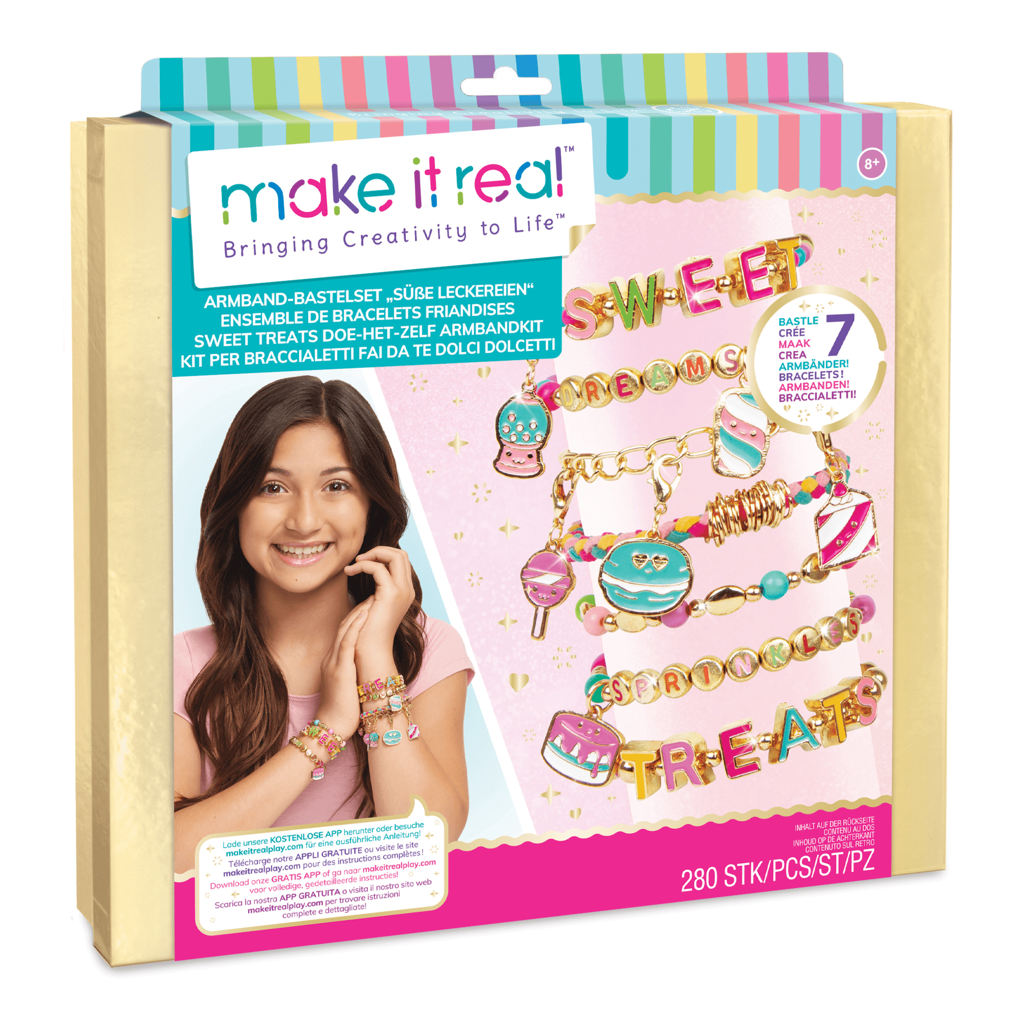 Make It Real -sweet Treats Diy Bracelets