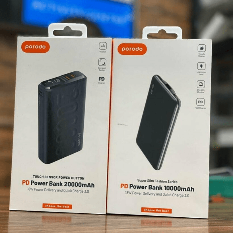 Porodo PD Power Bank 10000mah 20w