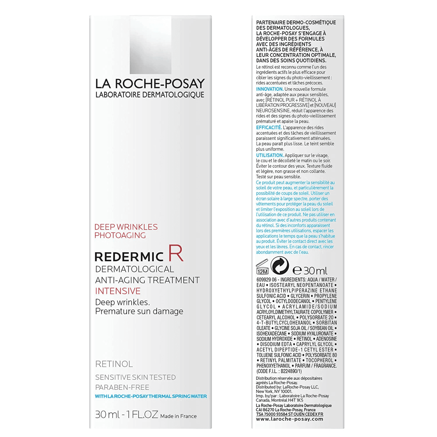 La Roche Posay Redermic Retinol Intensive Anti-Aging Treatment Cream