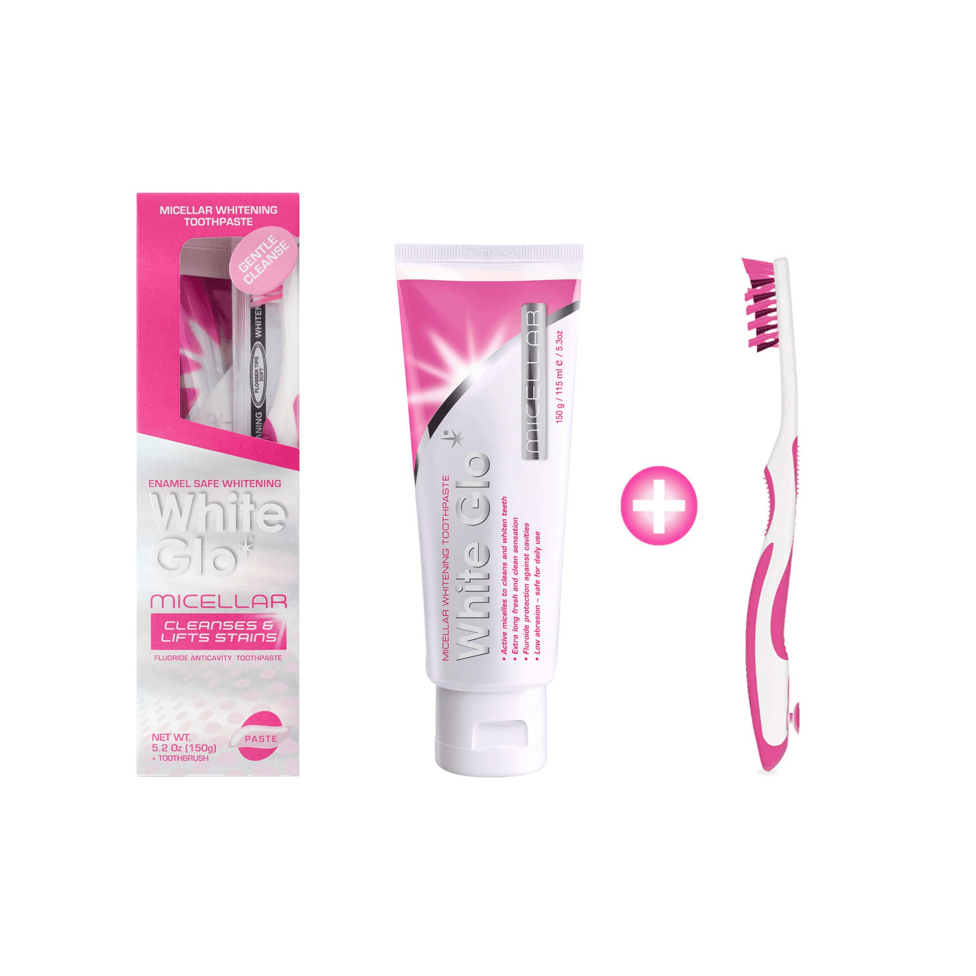 White Glo Whitening Tooth Paste Micellar Active