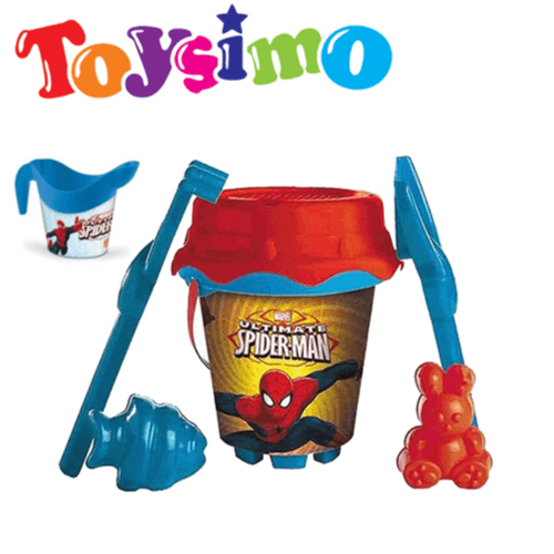 Spiderman Beach Bucket With Bag