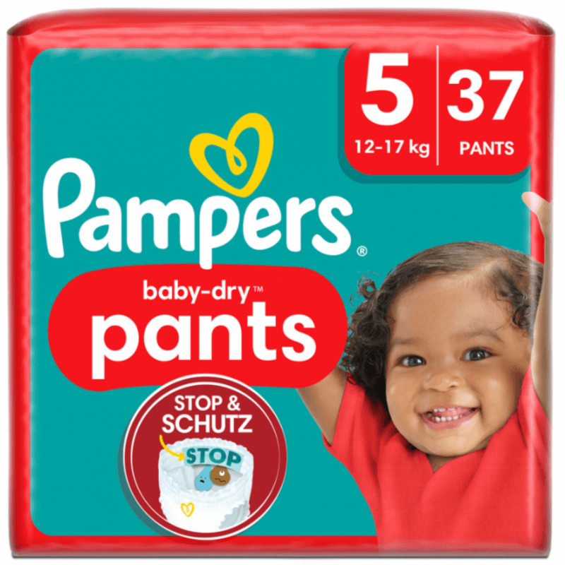 Pampers Baby Dry Size 5 Pants 37Pcs