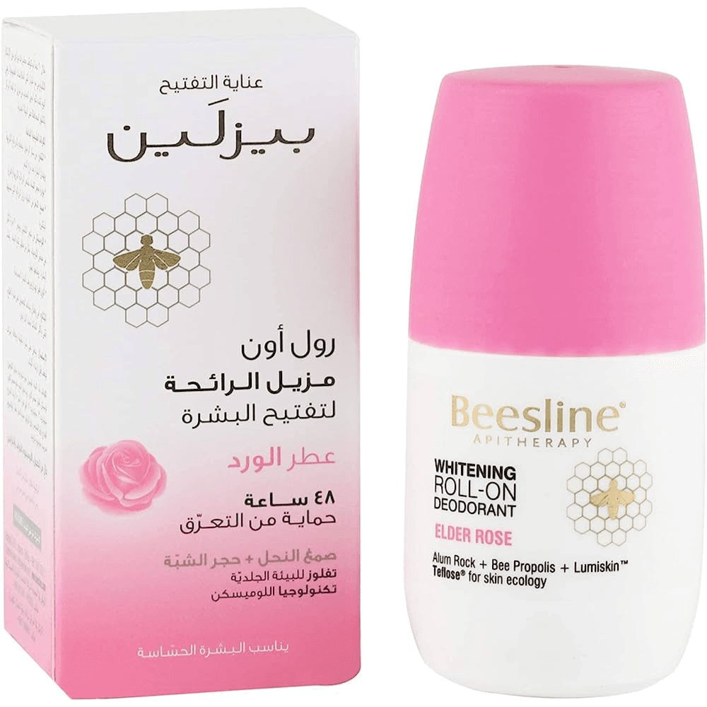 Beesline Whitening Roll On Deo Elder Rose