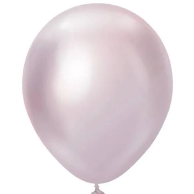 Pink Chrome Helium Balloon