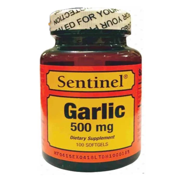 Sentinel Garlic 500Mg Softgels 100'S