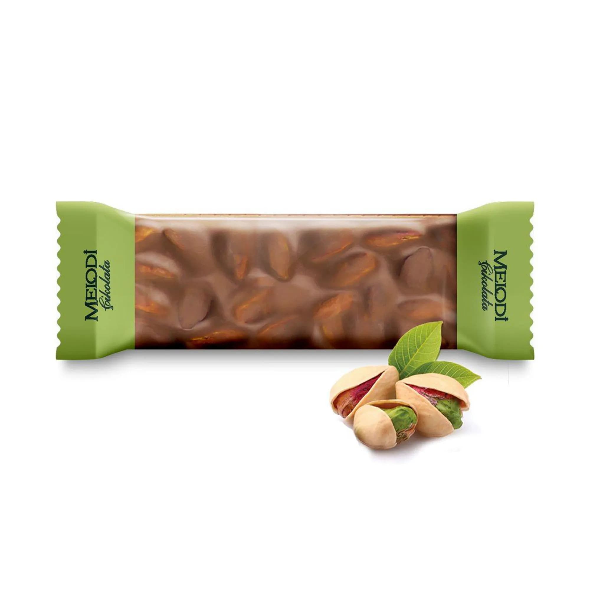 Melodi Pistachio Milk Choclate 25g