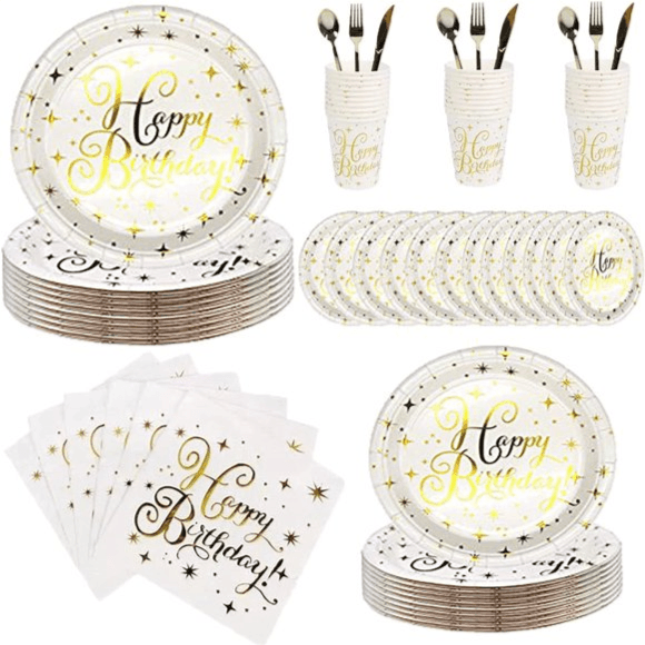 Gold Stars Party Sets