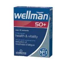 Vitabiotics Wellman 50+ 30Tab