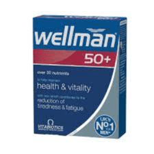 Vitabiotics Wellman 50+ 30Tab