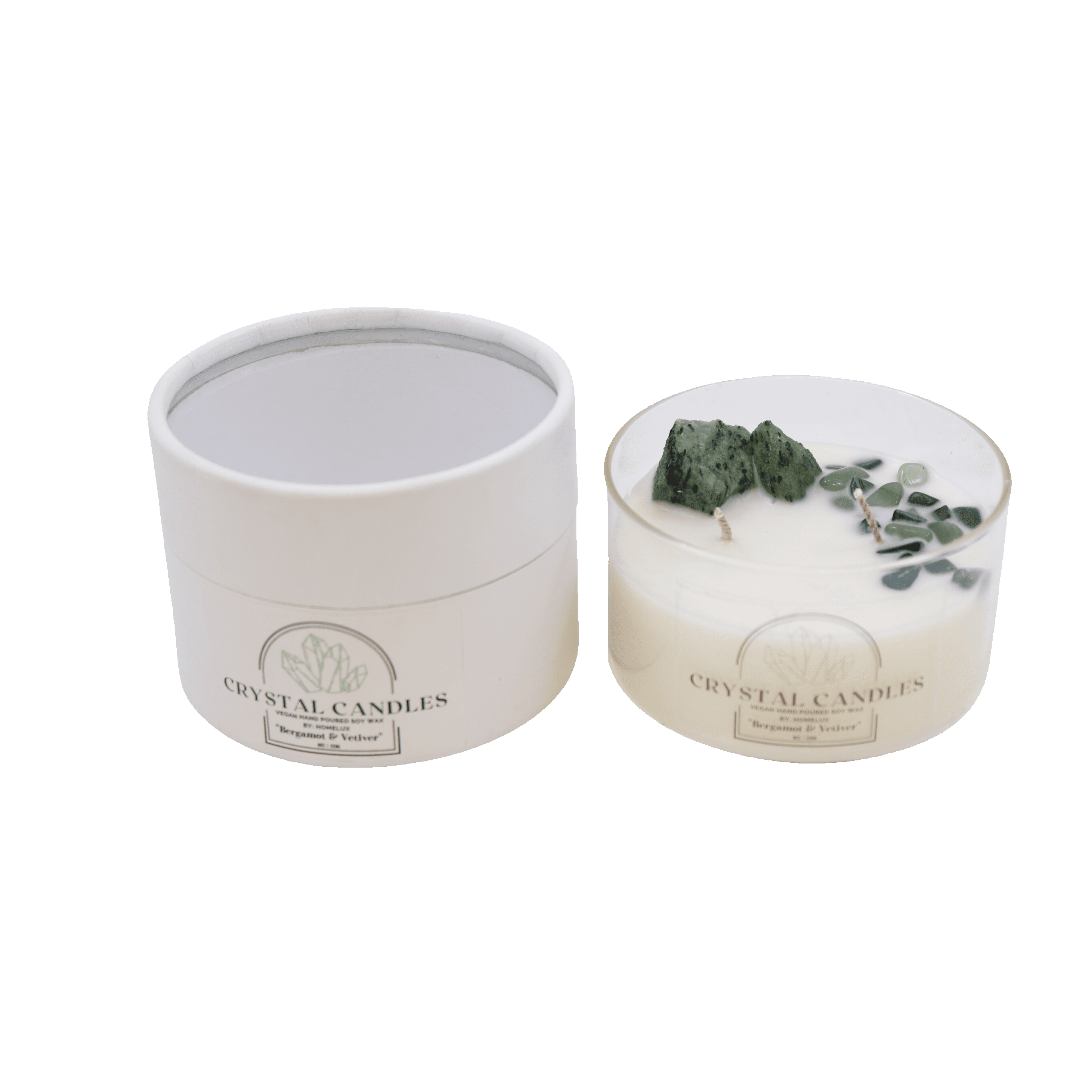 Crystal Candles Bergamot & Vertiver 9-1