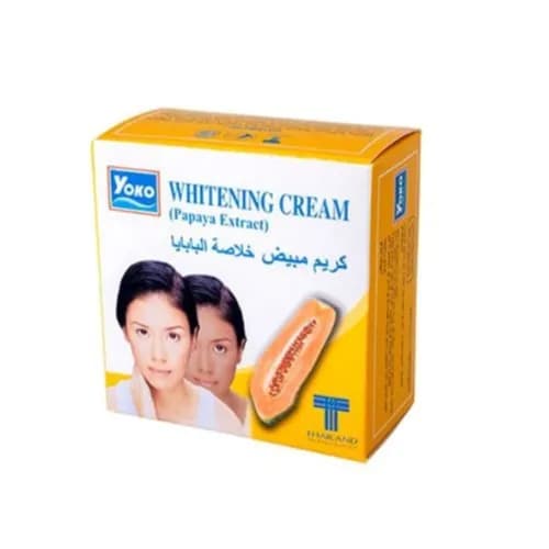 Yoko Whitening Cream (Papaya Extract ) 4g