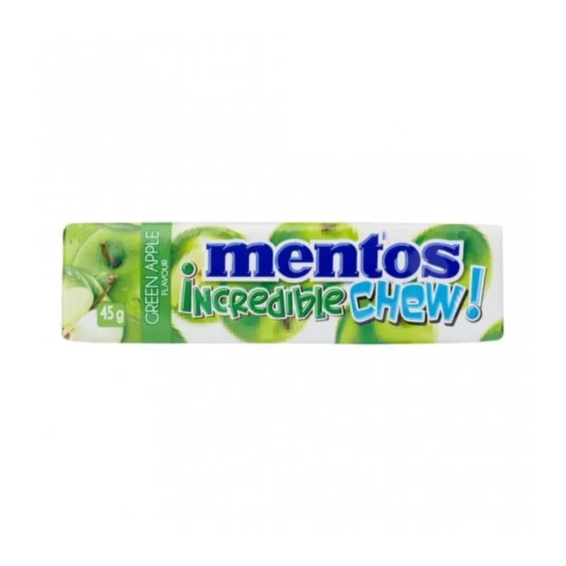 Mentos Incredible Chew - Green Apple- 45G