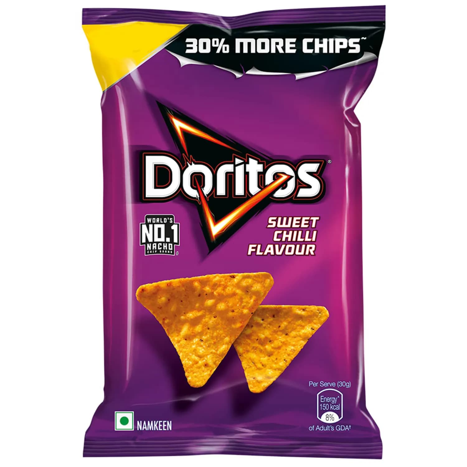 Doritos Nacho Chips - Sweet Chilli Flavour, 100G