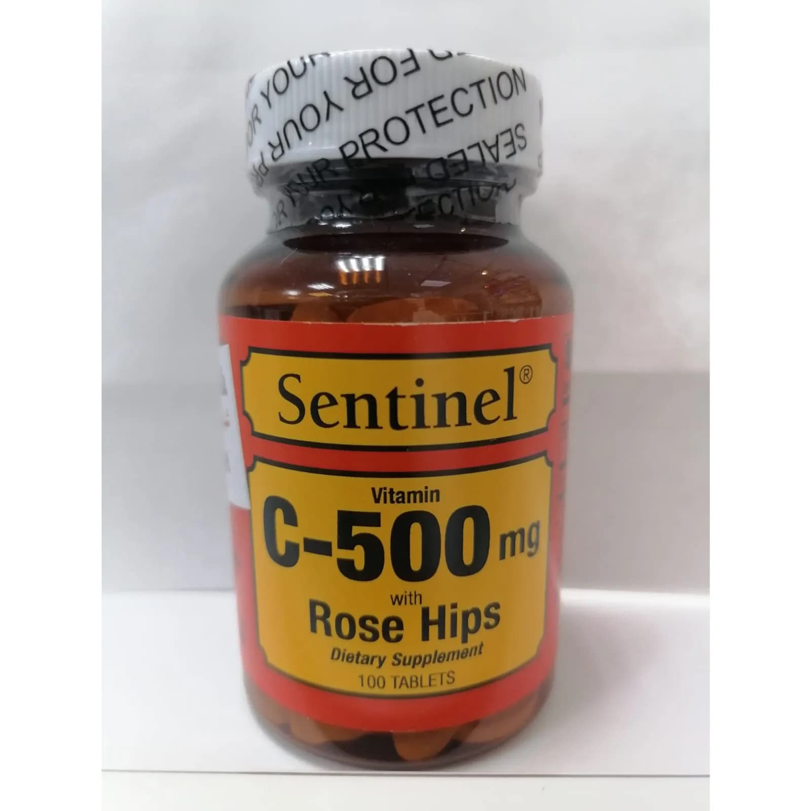 Sentinel Vitamin C 500Mg With Rose Hips Tablet 100'S