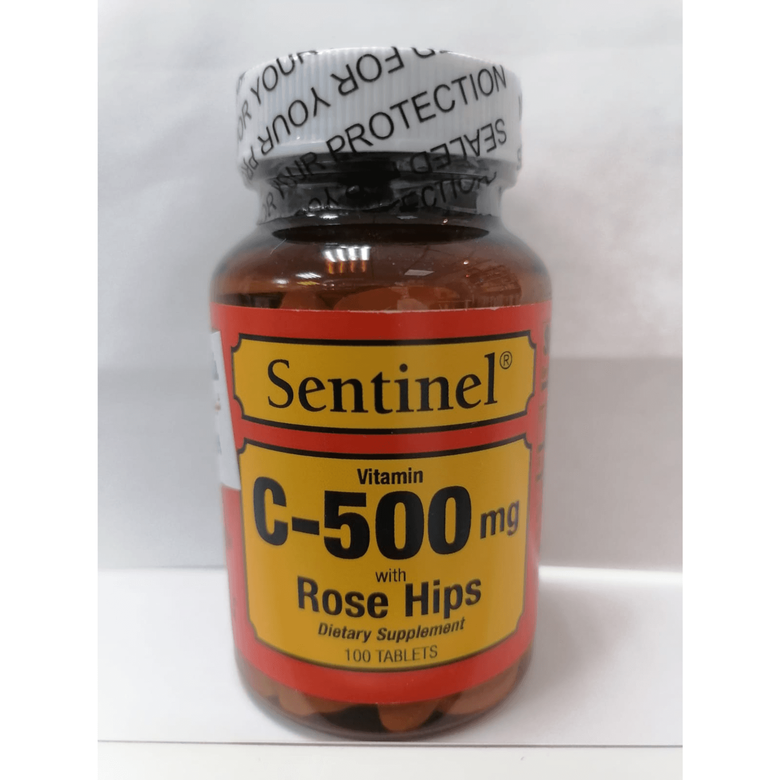 Sentinel Vitamin C 500Mg With Rose Hips Tablet 100'S