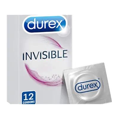 Durex Invisible 12's Extra Lube