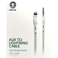 Green Lion AUX To Lightning Cable 1.2M(3.9ft)