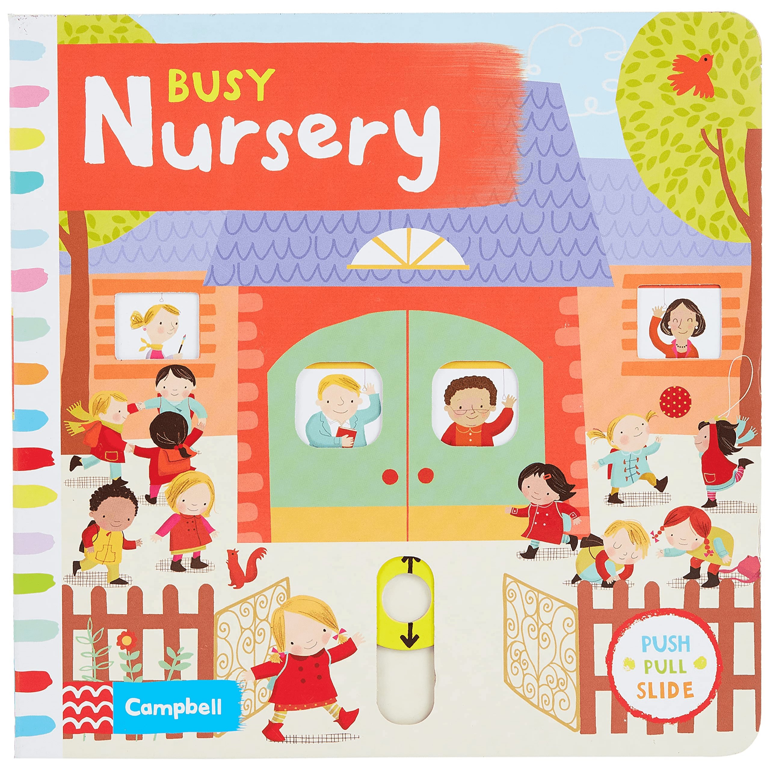 869336 Busy Nursery (Board Book, Main Market Ed.) Illustrated By Rozelaar, Angie