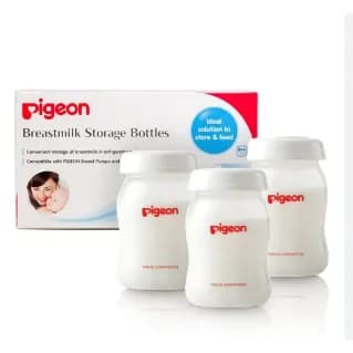 Pigeon Breastmilk Storage Bottles 3's