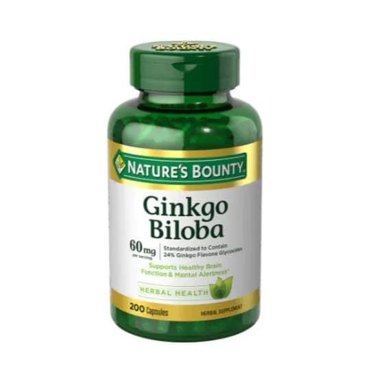 Nature's Bounty Gingko biloba 60mg 200's