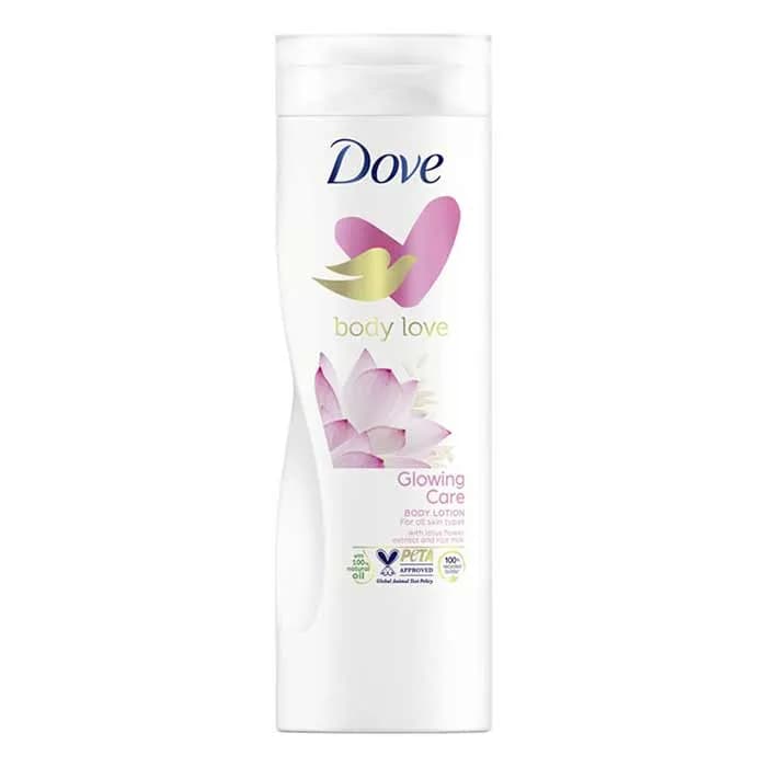 Dove Body Love Glowing Care Body Lotion For All Skin Types With Louts Flower 250ml