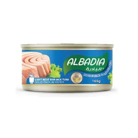 Al Badia White Meat Tuna Solid Pack 165g