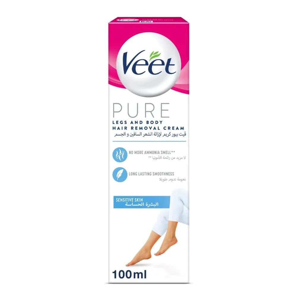 Veet Pure Hair Removal Cream, 100ml