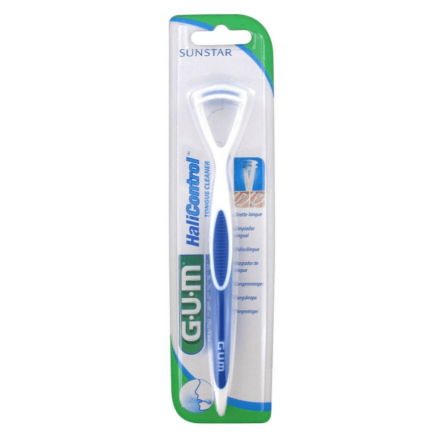 Gum 760 Tongue Cleaner Brush-Blue