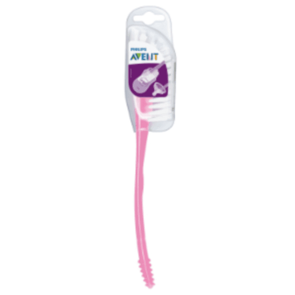 Philips Avent Bottle & Teat Brush Pink