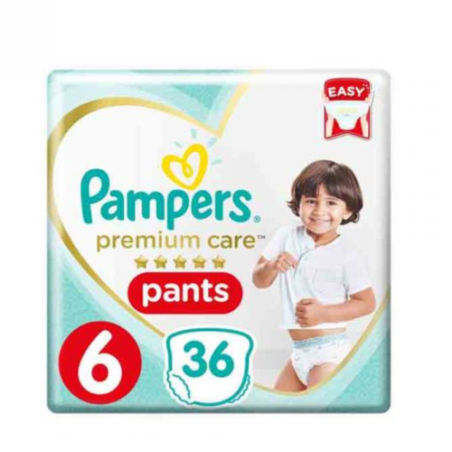 Pampers Size 6 Pants Premium Care 36 Pieces