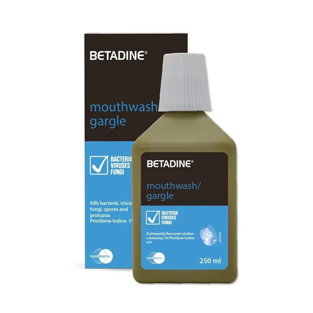 Betadine Mouthwash Gargle 250ml