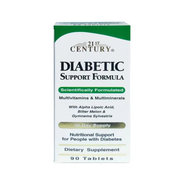 21st Century Diabetic Support Formula 90 Tablets