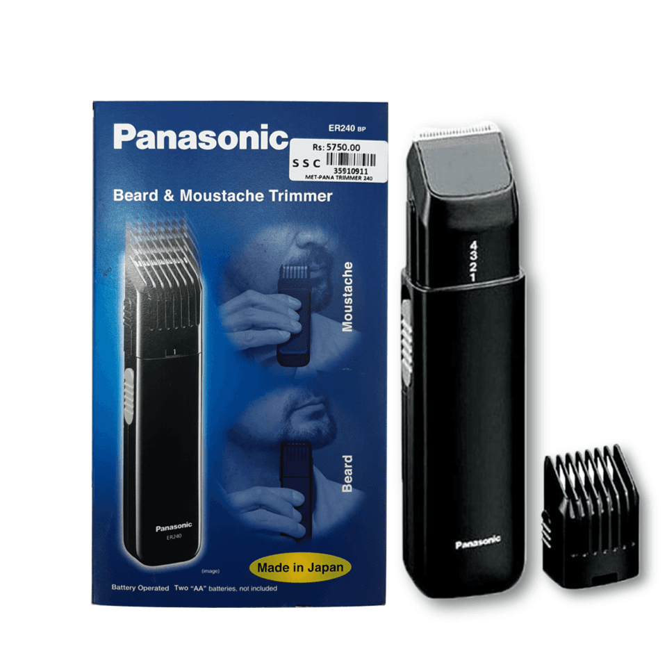 Panasonic Er240 Bp Beard And Mustache Trimmer