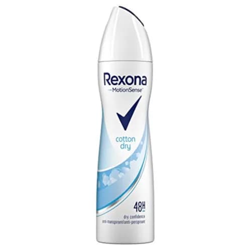 Rexona Motion Sense Cotton Dry 48H Anti-Perspirant Dry Confidence 0% Alcohol 150ml