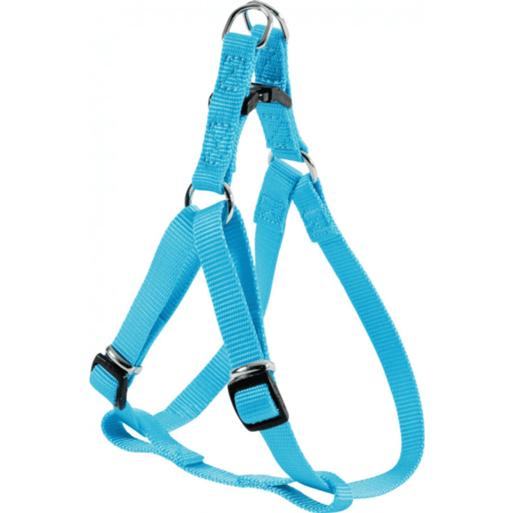 Nylon Vest-Shape Harness 25mm Turquoise