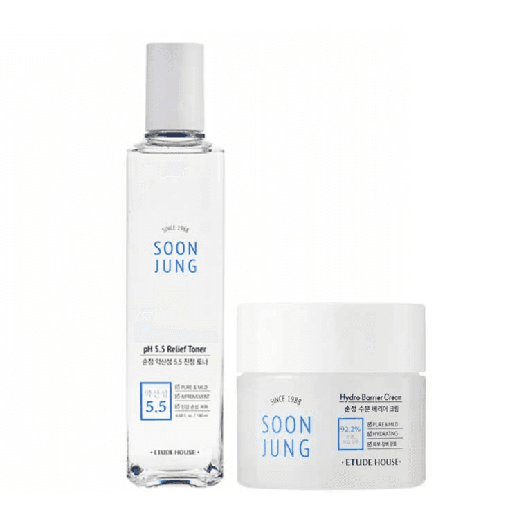 SoonJung pH 5.5 Relief Toner + SoonJung Hydro Barrier Cream