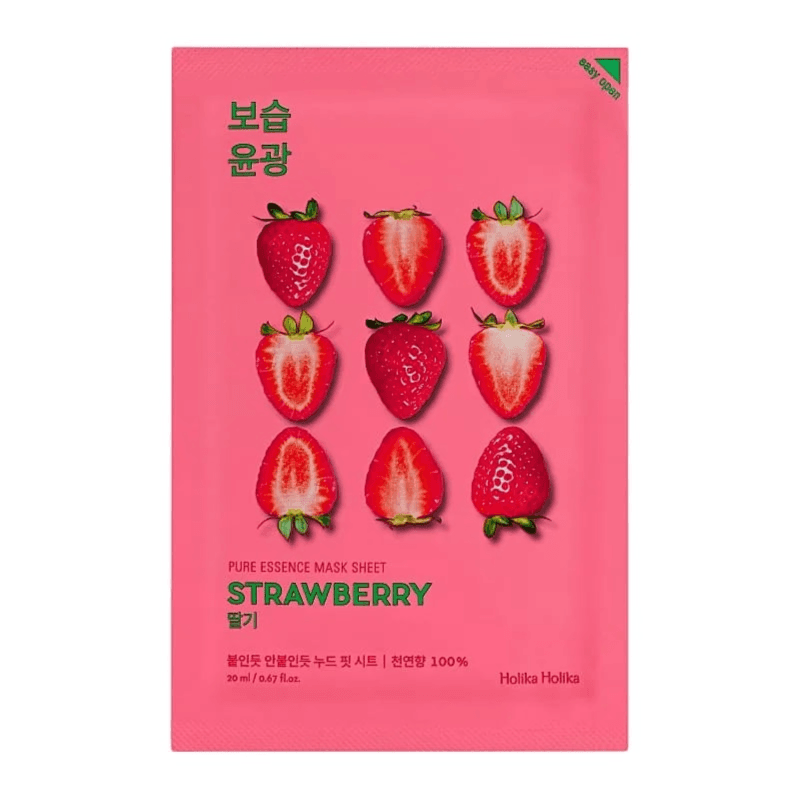 Holika Holika Pure Essence Mask Sheet - Strawberry