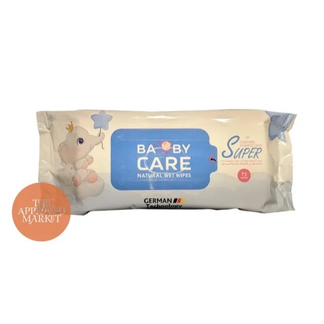 Baby Care 72 Pieces Wipes Bio