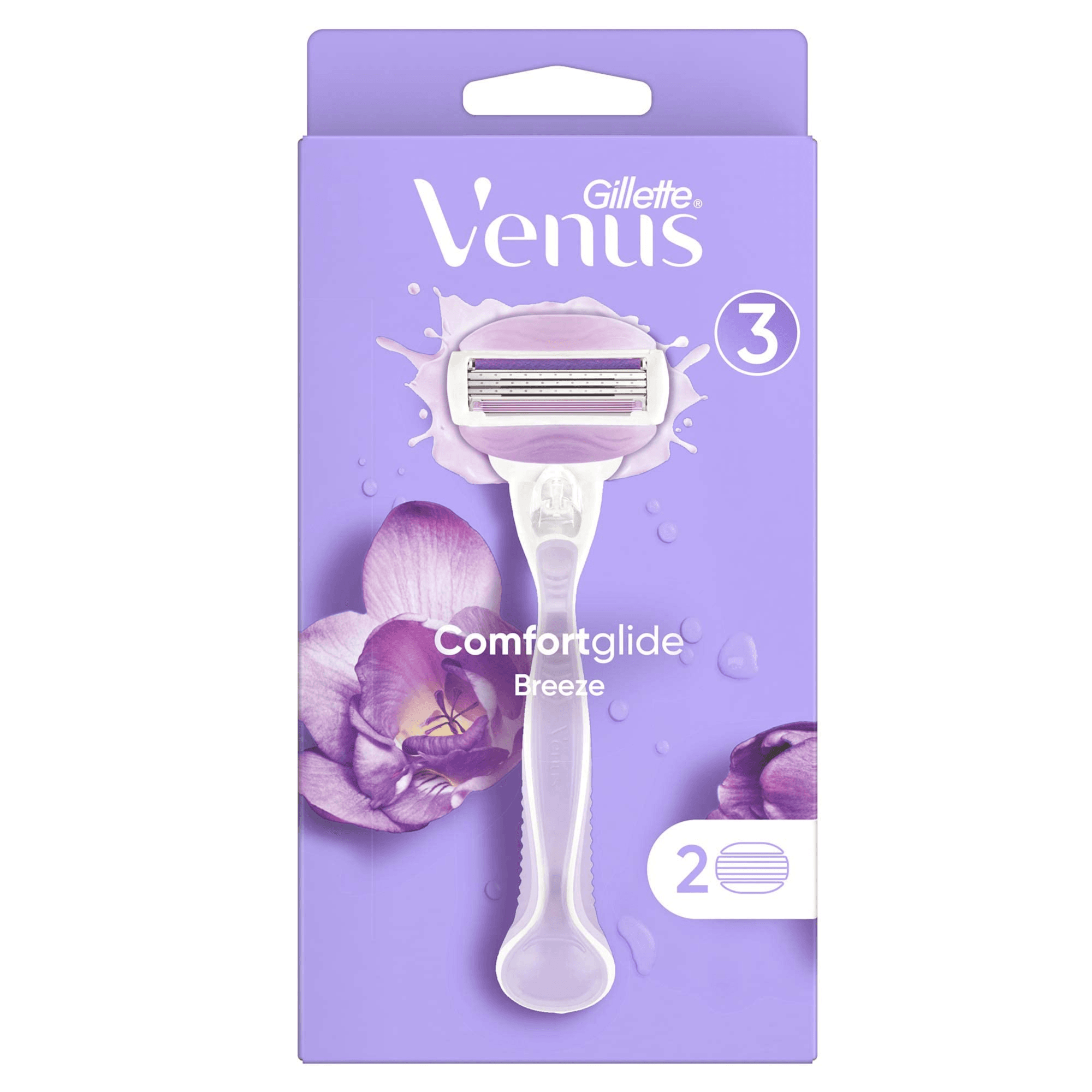 Gillette Venus Comfortglide Breeze 2 In 1 Razor GG210-0