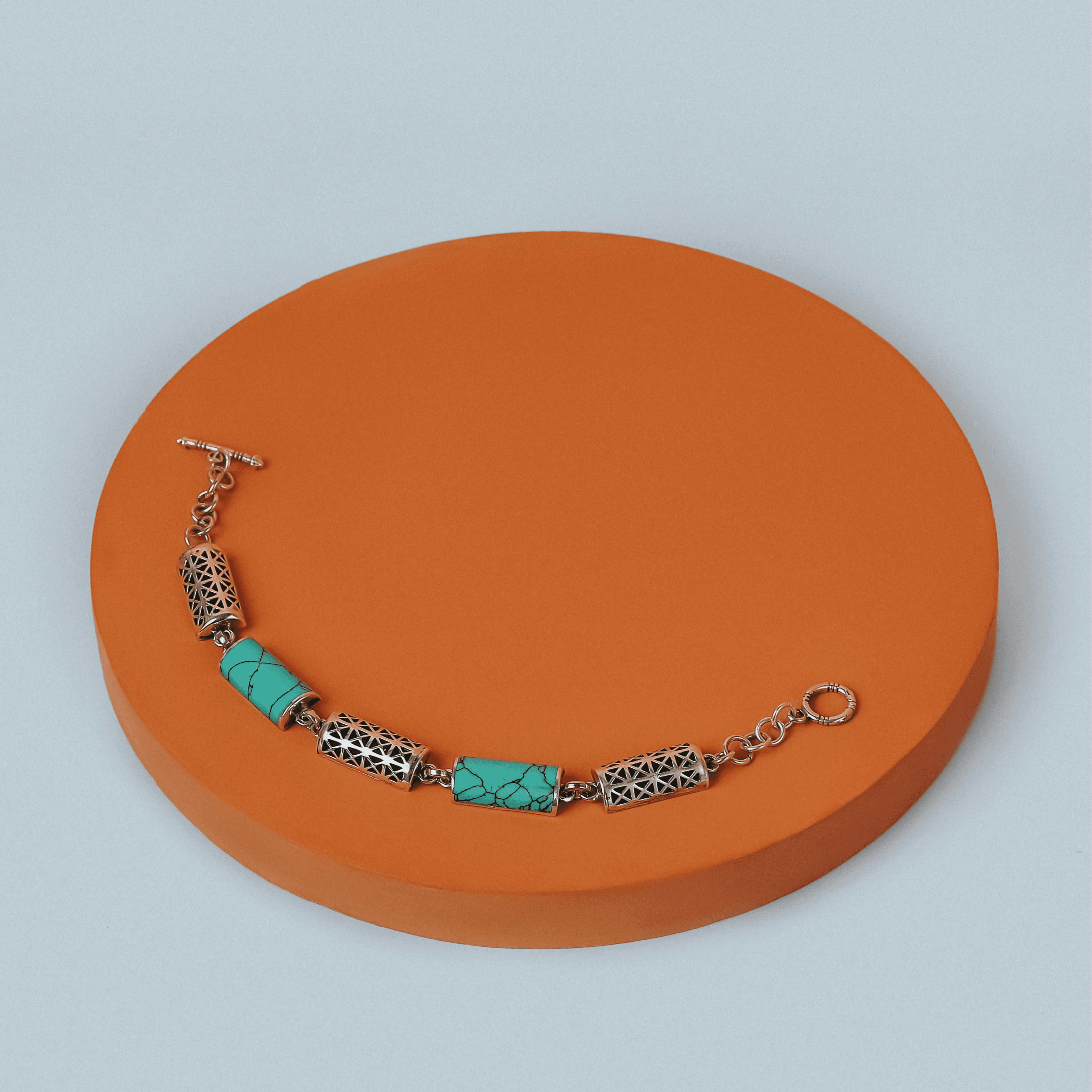 Turquoise Train Bracelet