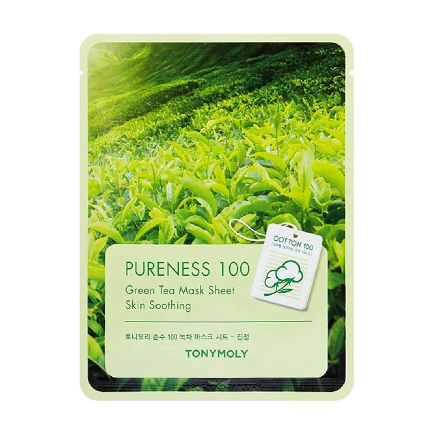 Tonymoly Pureness 100 Mask Sheet - Green Tea