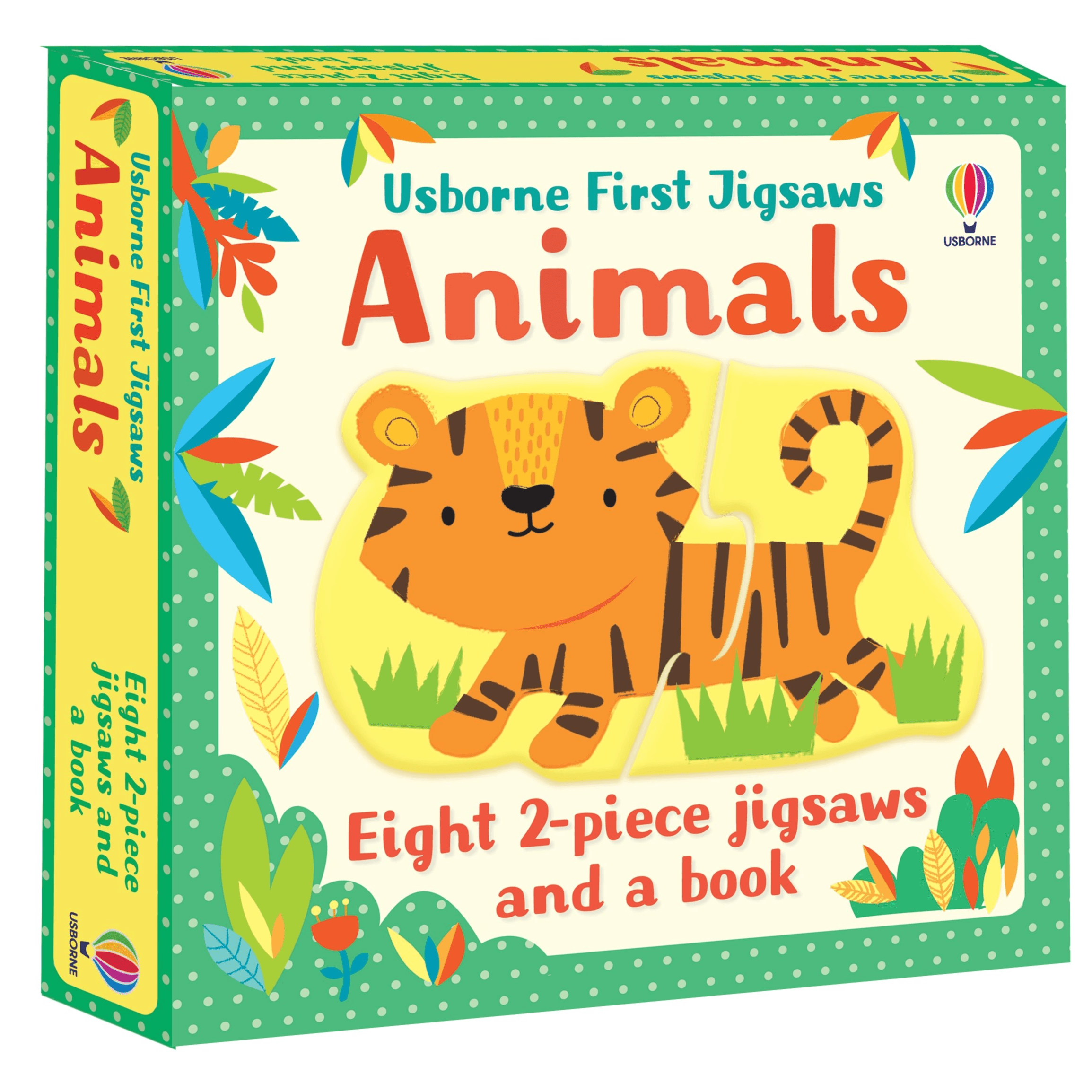 988537 Usborne First Jigsaws And Book: Animals (Paperback) By Oldham, Matthew