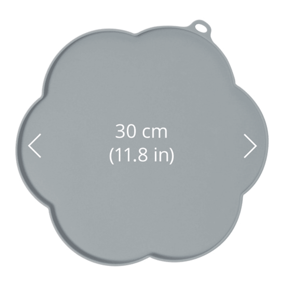 Cat It Flower Placemat Grey - Medium