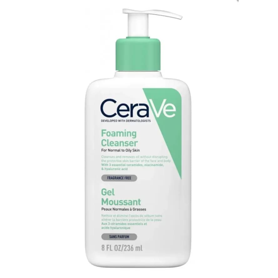 Cerave Foaming Cleanser 236Ml-Fragrance Free