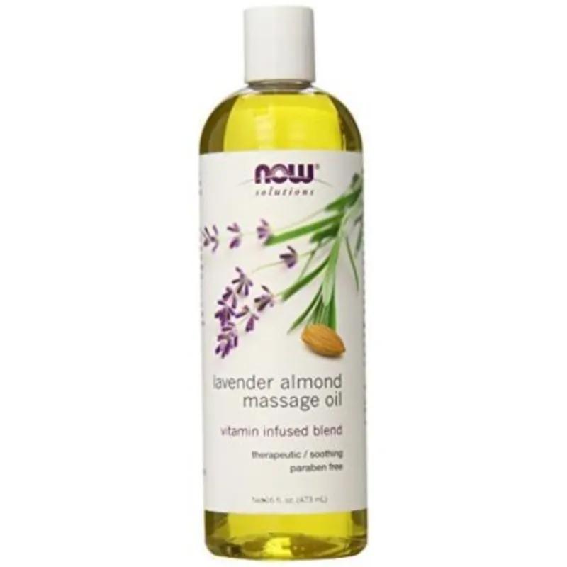 Now Lavender Almond Massage Oil 473Ml